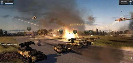 Screen z gry "World in Conflict: Soviet Assault"