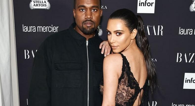 Kim Kardashian and Kanye West