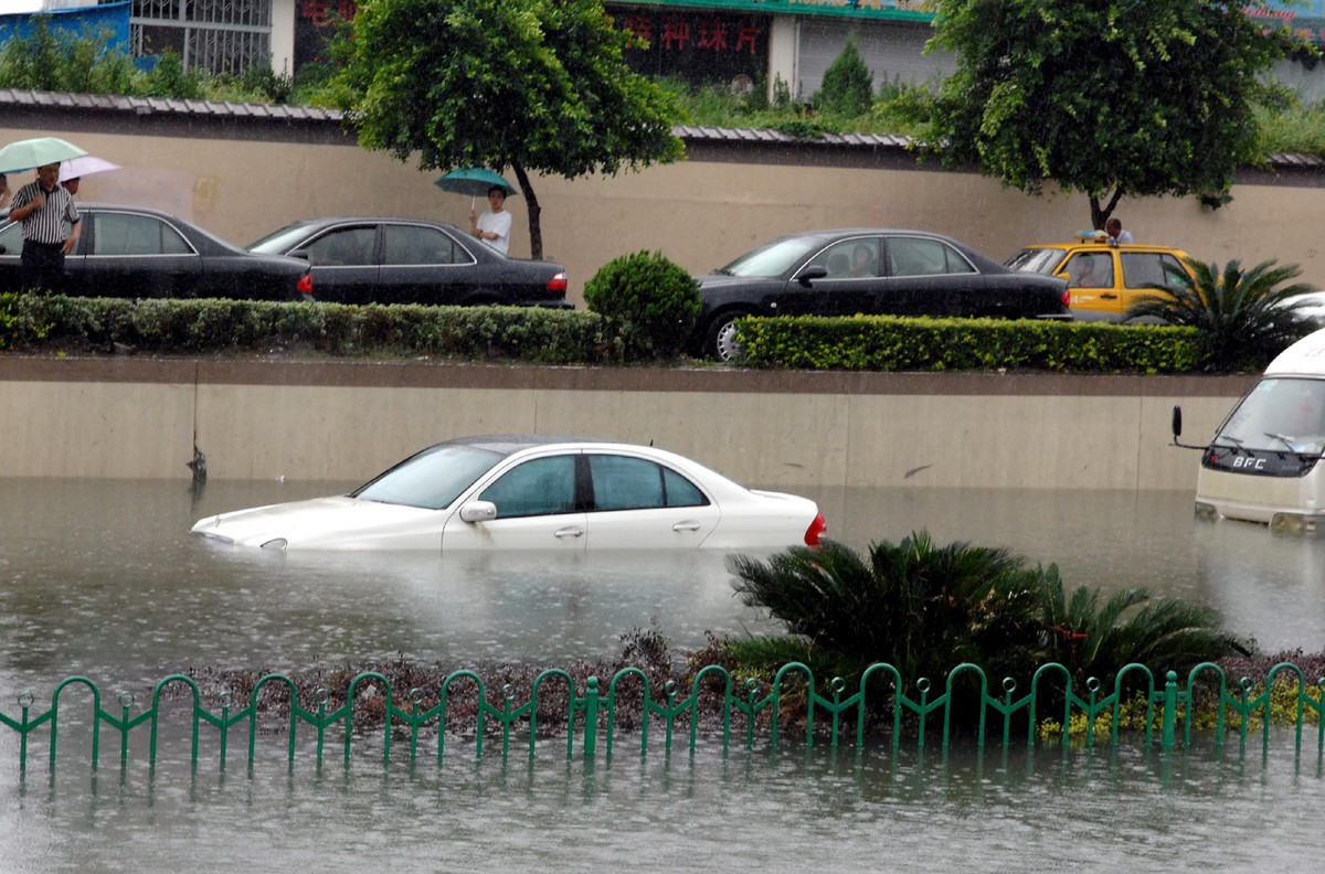 Po przejściu tajfunu Wipha
