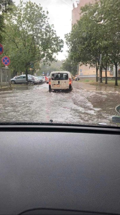 Gorzów Wielkopolski po przejściu ulewy