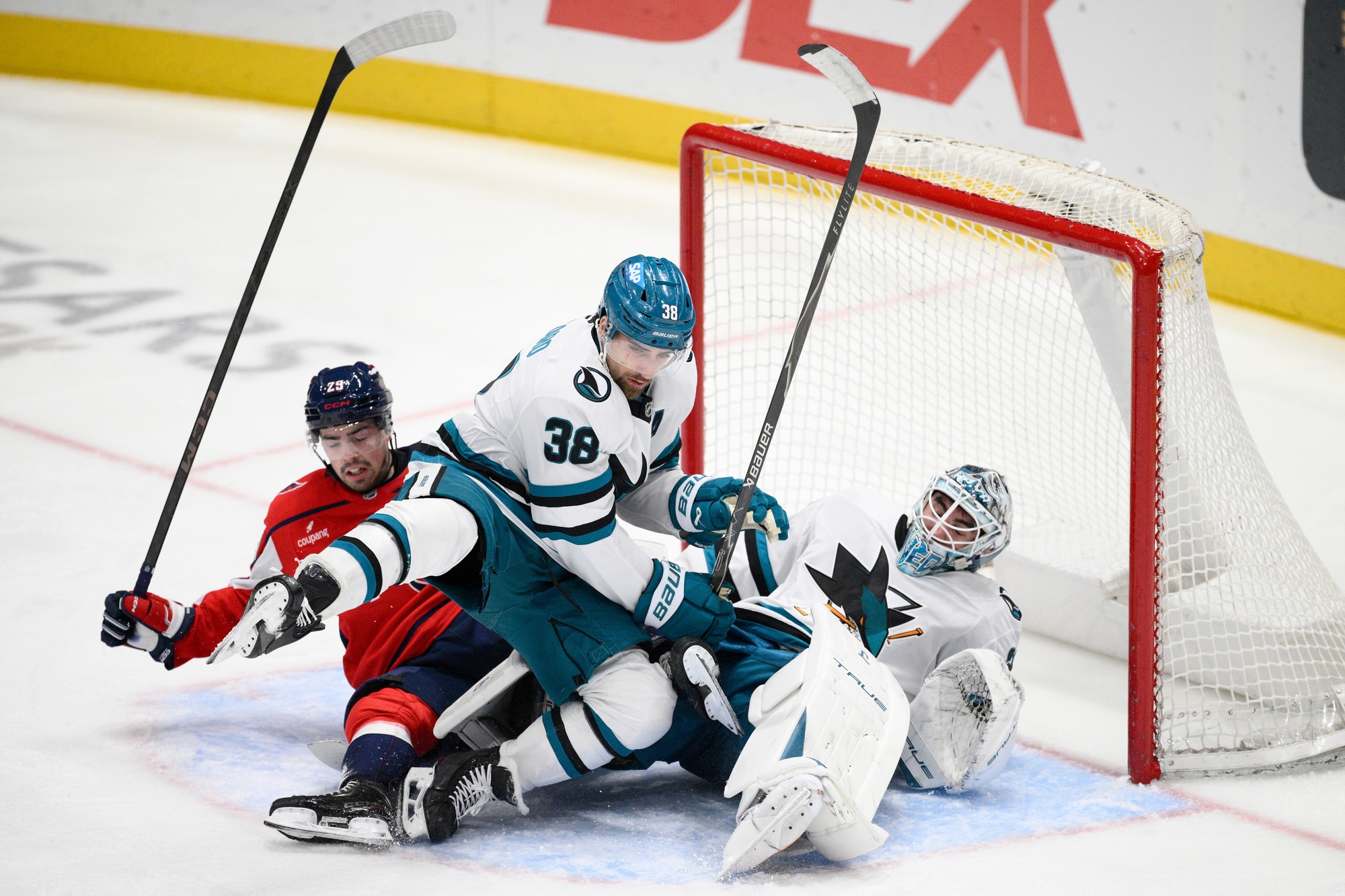 Zápas NHL: Washington Capitals – San Jose Sharks.