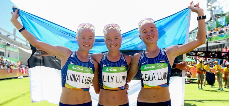 Siostry Liina, Lily i Leila Luik wystartowały w maratonie, ale żadna z nich nie zdobyła medalu