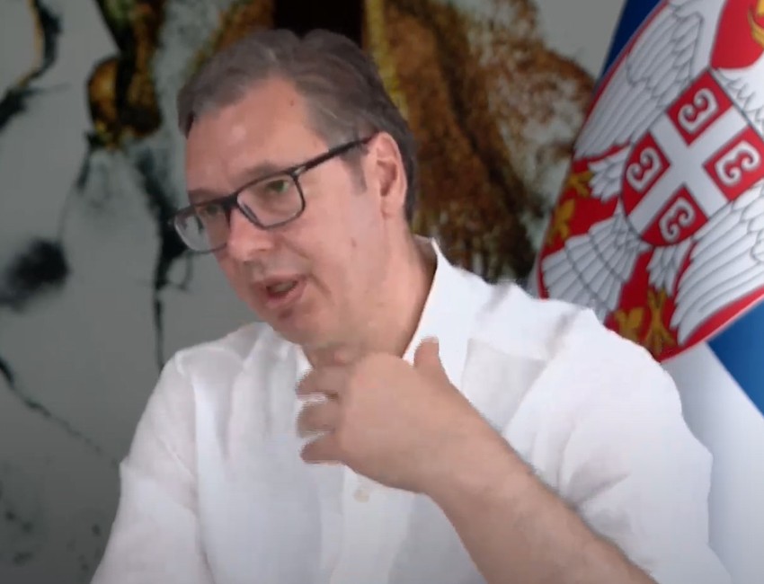 Aleksandar Vučić u Pragu