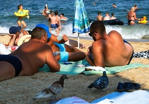 Muškarci na plaži