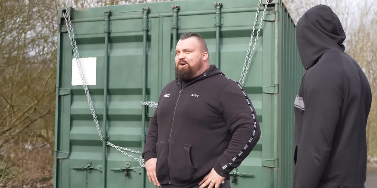 Eddie Hall miał szczęście.