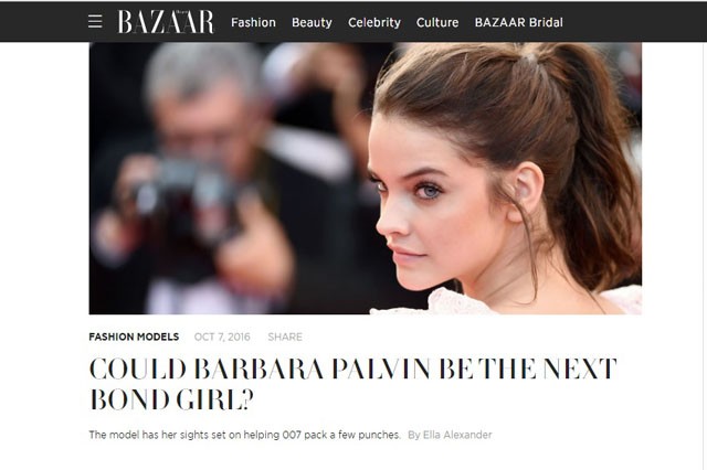 Micsoda? Palvin Barbi lehet a következő Bond-lány? - Glamour