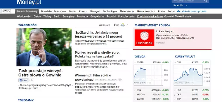 Ciekawe polskie serwisy o tematyce finansowej – warto je znać