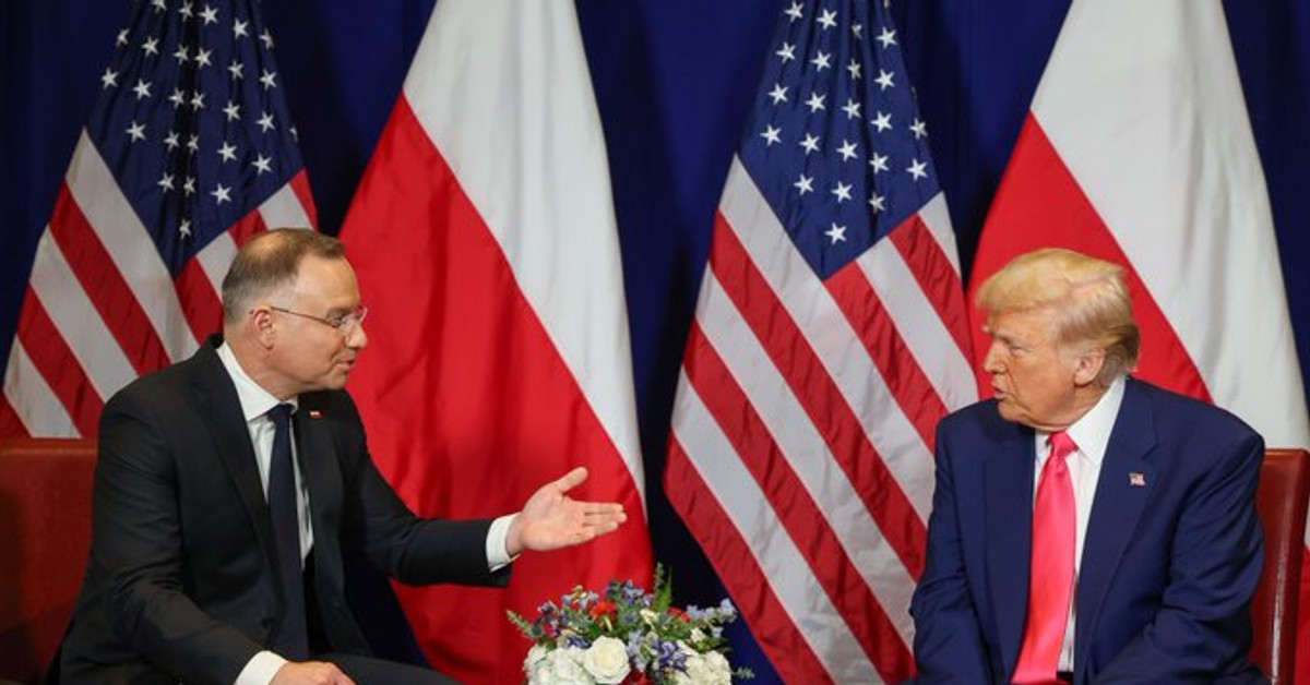 Prezydent Duda spotkał się z Donaldem Trumpem. Jest komunikat
