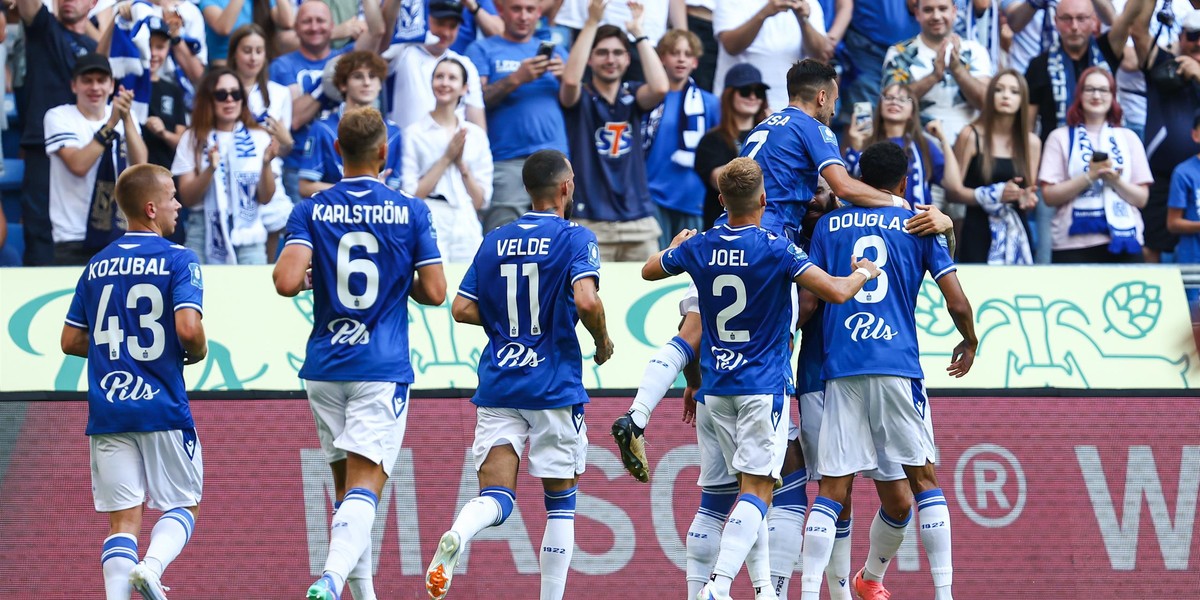 Lech Poznań pokonał Górnika Zabrze na start sezonu.