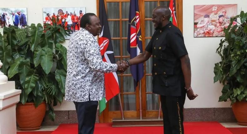 Big Ted's heartfelt message to Uhuru as he moves to Los Angeles for new job
