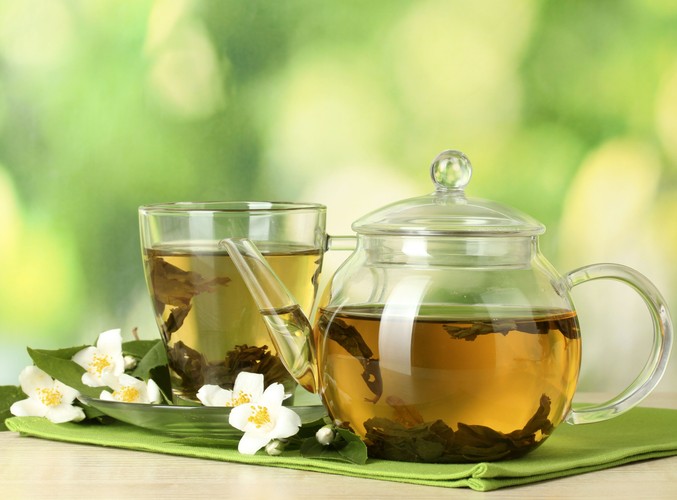 Zdrowa herbata jaśminowa