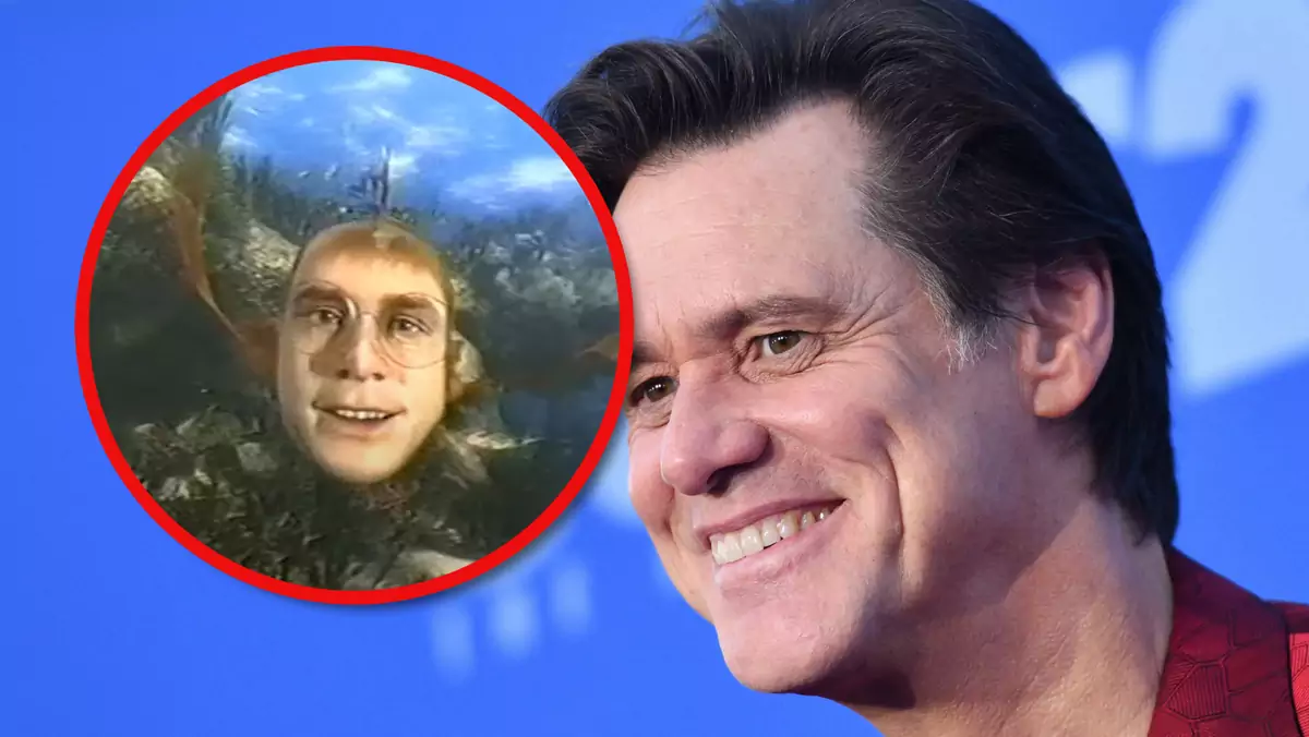 Jim Carrey jako ryba