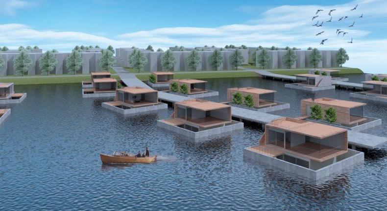 Floating homes are the latest real estate trend