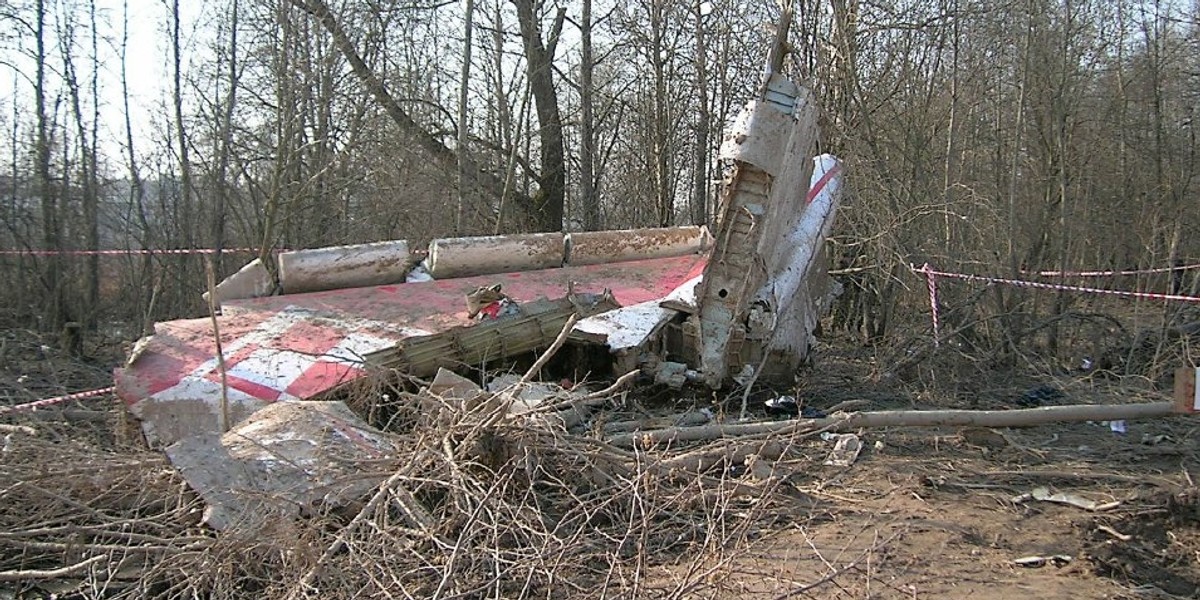 Miejsce tragedii w Smoleńsku