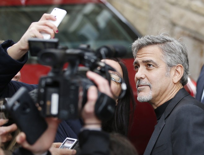George Clooney w Edynburgu