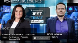 Jest Temat Dziennik.pl. Oglądaj na żywo nowy program