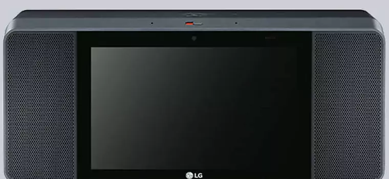 LG ThinQ WK9 - głośnik inteligentny z 8" ekranem i Google Assistant (CES 2018)