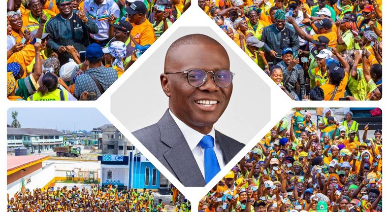 Sanwo-Olu increases sanitation workers’ salary by 20%