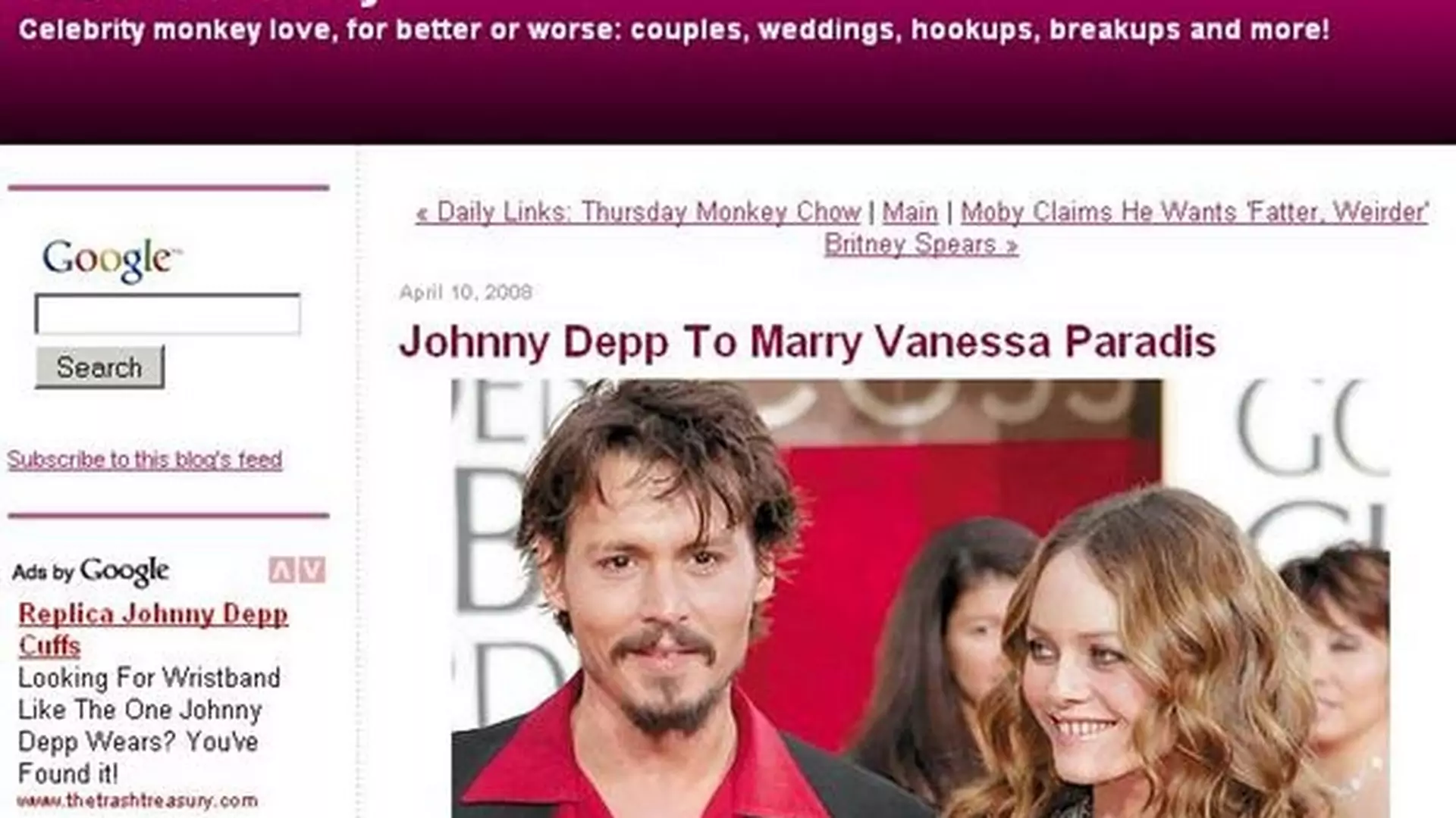 Johnny Depp bierze ślub