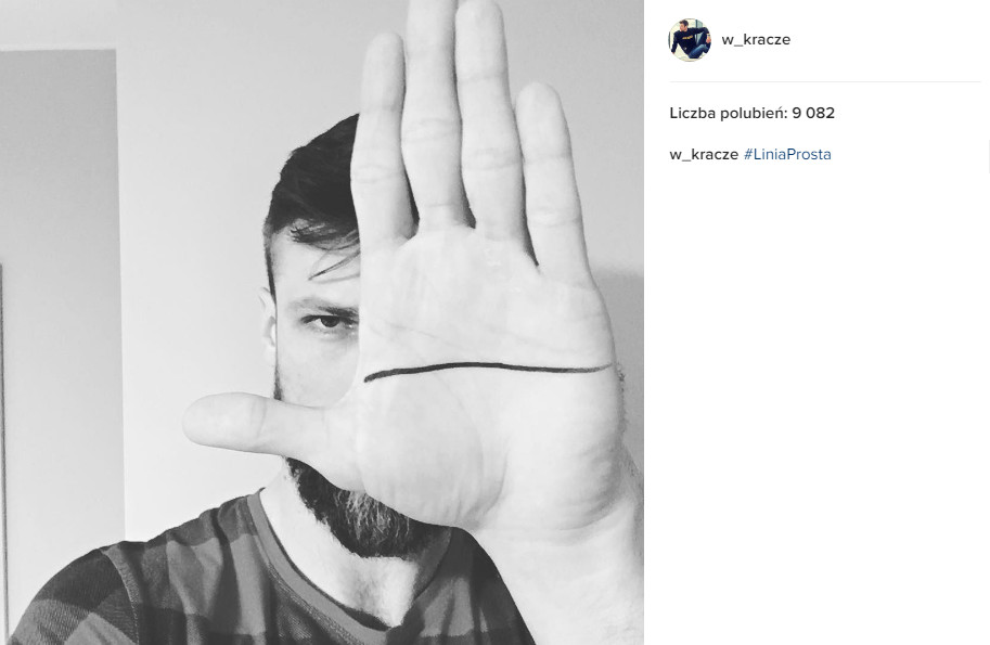 Andrzej Wrona na Instagramie