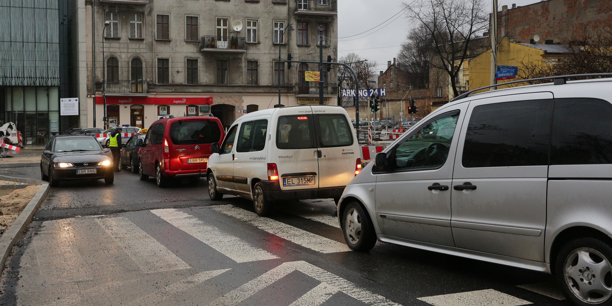 remonty na drogach w Łodzi