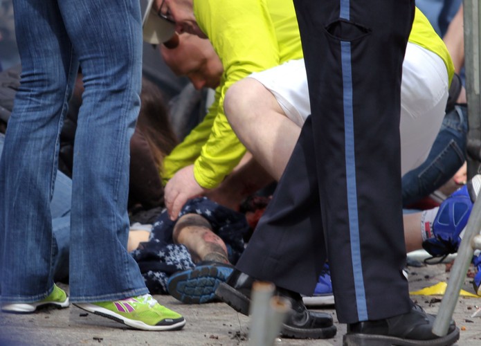 Zamach na maratonie w Bostonie