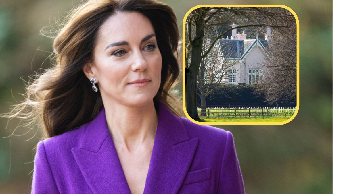Księżna Kate ukryła się w Adelaide Cottage. To dom ze skandaliczną historią