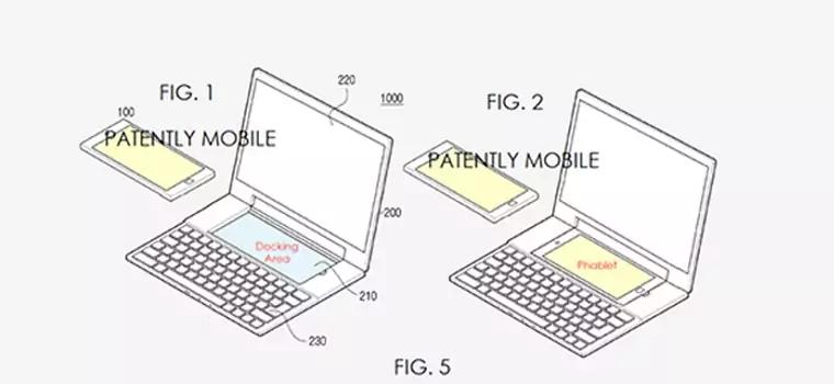 Smartfon zmieni się w laptop? Nowy patent Samsunga