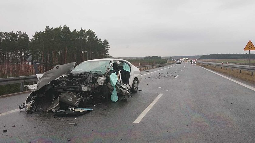 Na ekspresówce jechał pod prąd. Stało się coś strasznego