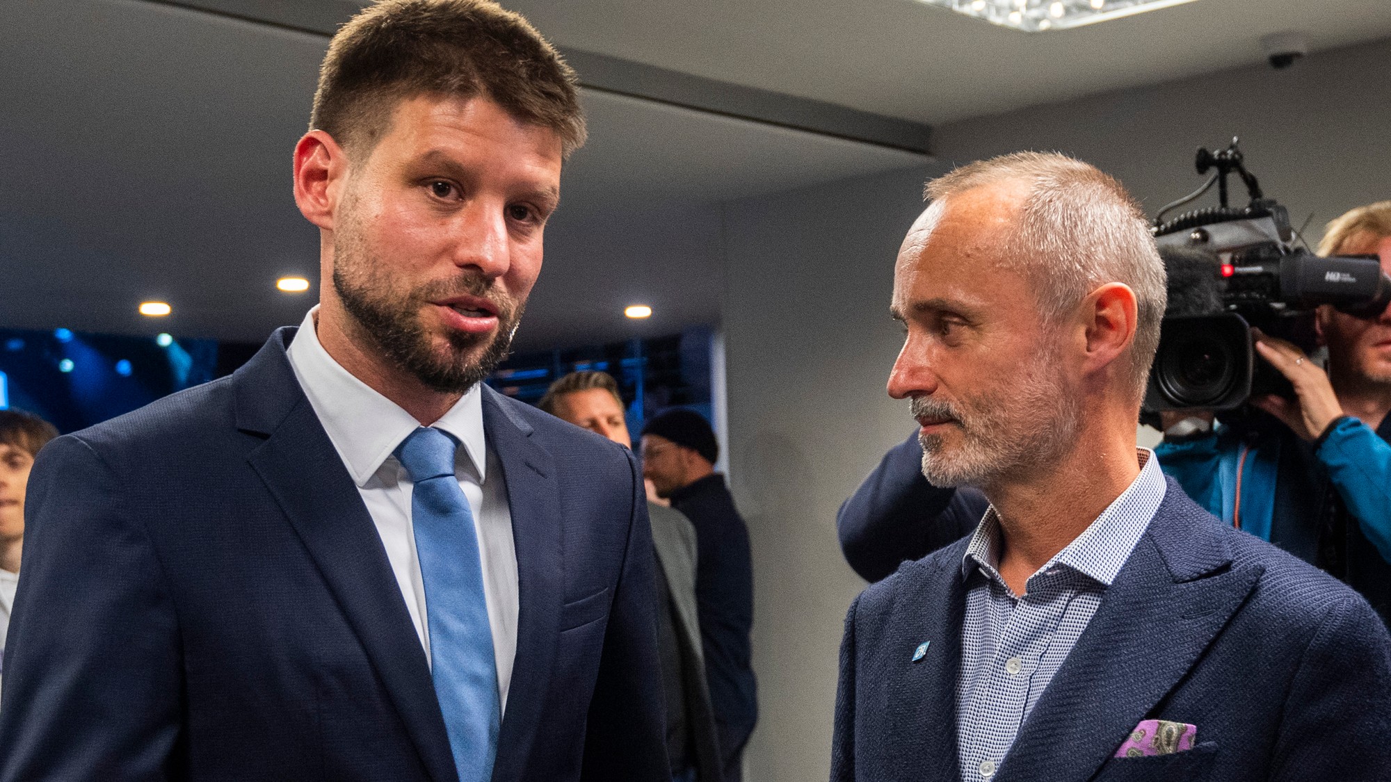Michal Šimečka a Tomáš Valášek.