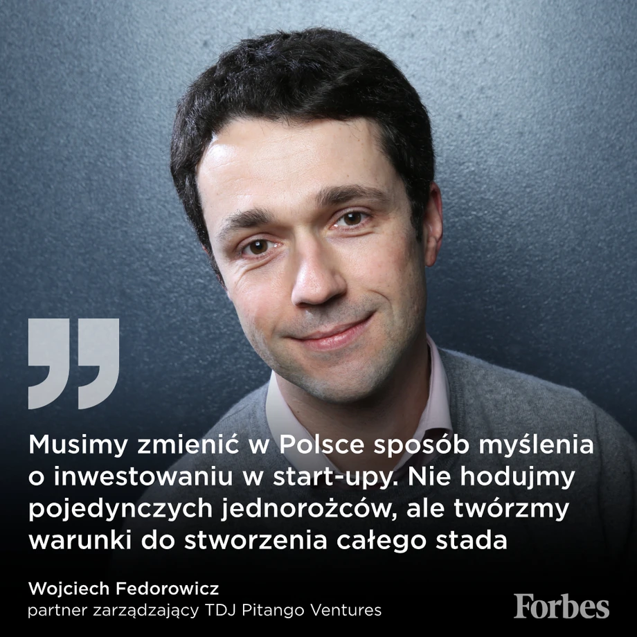 Wojciech Fedorowicz, partner zarządzający TDJ Pitango Ventures