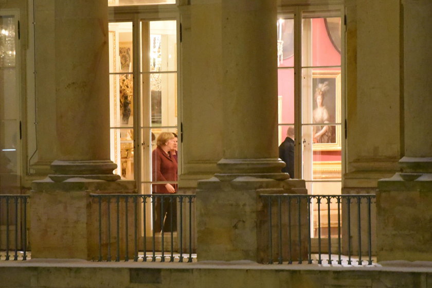 Kolacja Merkel i Szydło w Łazienkach