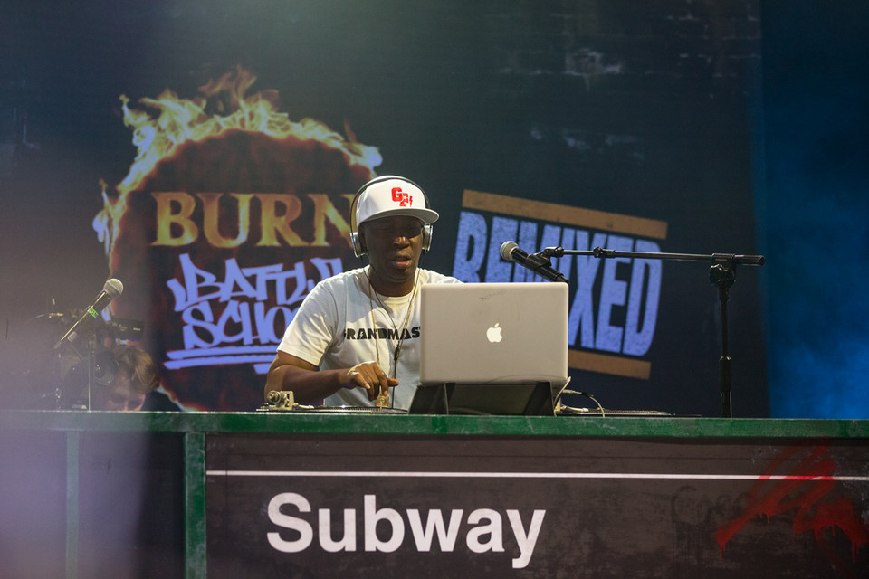 Burn Battle School Remixed: Grandmaster Flash