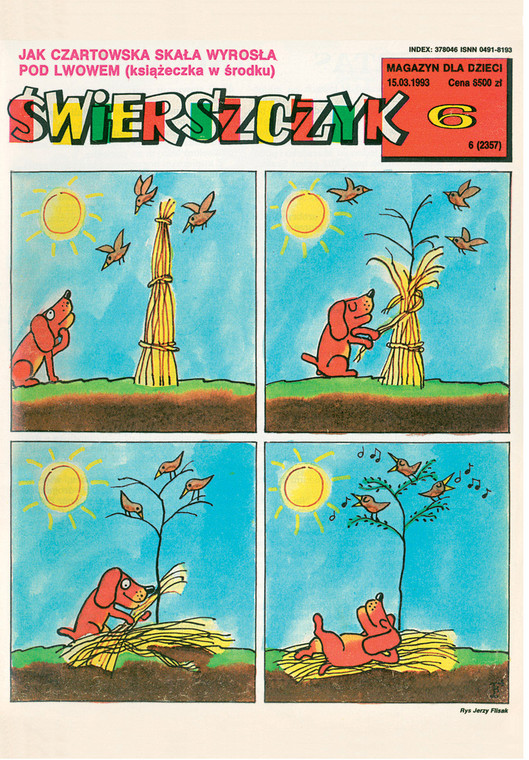 "Świerszczyk" okładka z 1993 roku