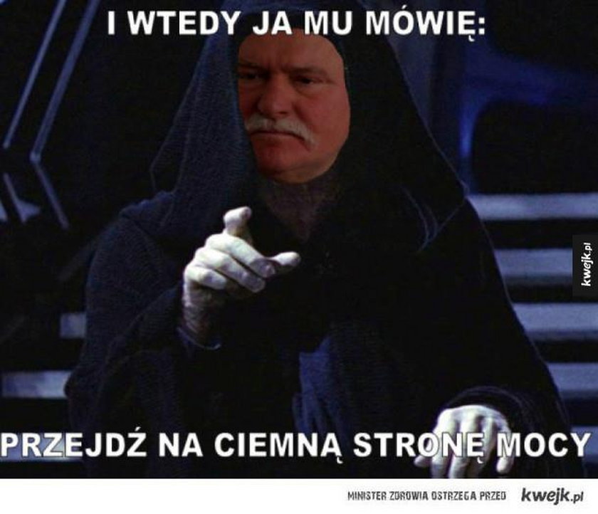 Wałęsa nowym królem memów