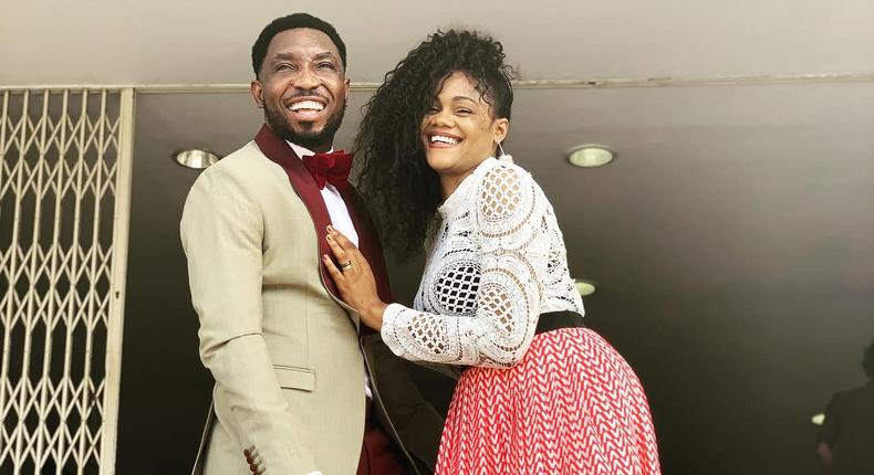 You've got to check out the cute message Timi Dakolo sent to his wife, Busola on her birthday. [Instagram/TimiDakolo]