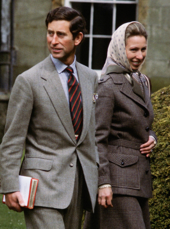 Książę Karol i księżniczka Anna w latach 70.