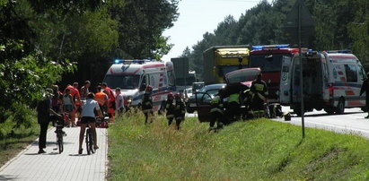 Groźny wypadek pod Lubartowem. Wśród rannych są dzieci