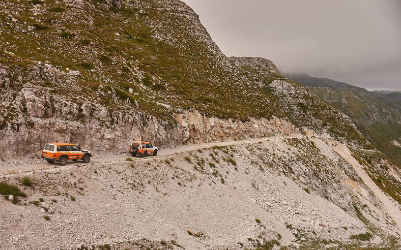 Offroad na górskich szlakach