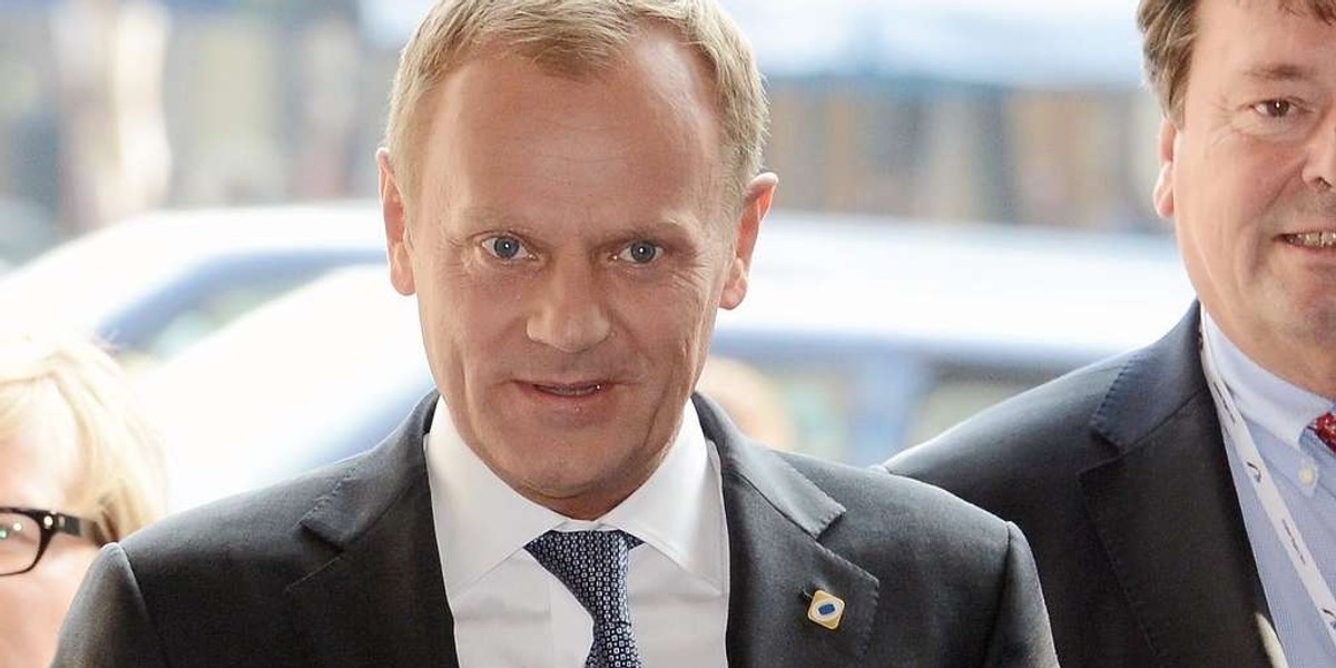 Donald Tusk na szczycie w Brukseli