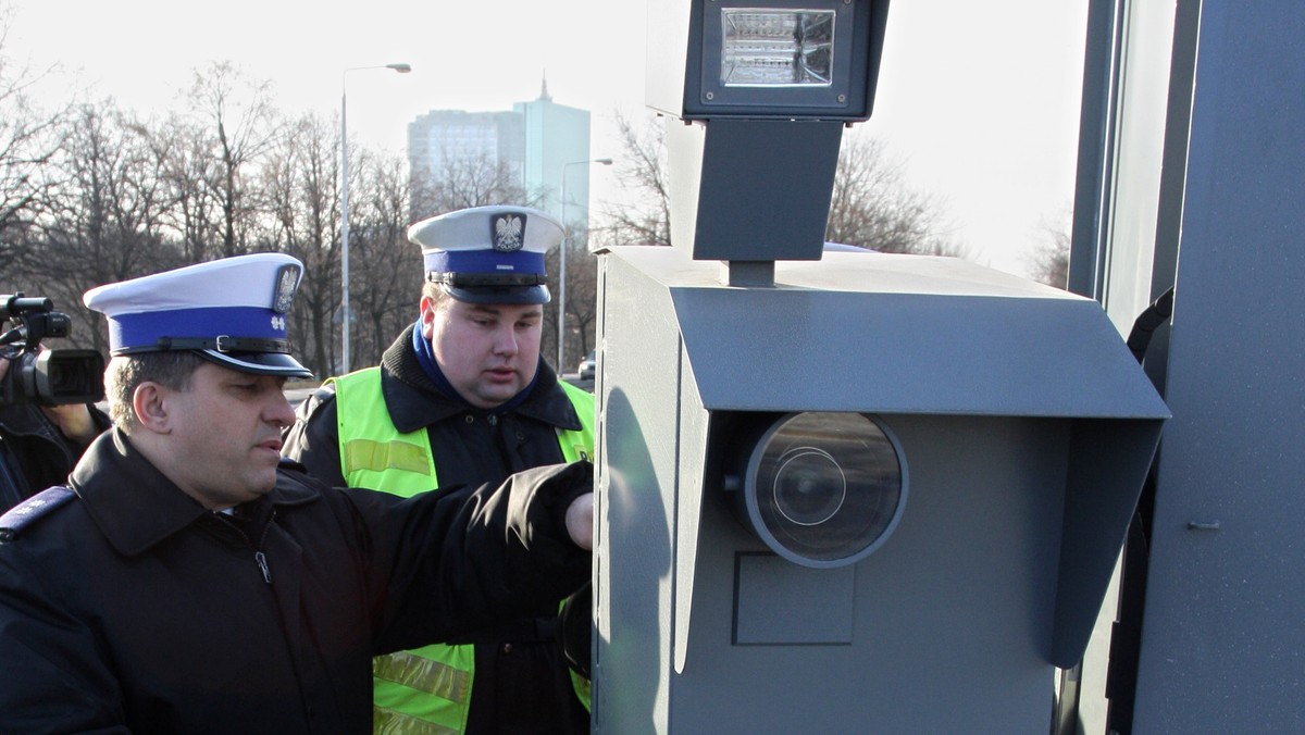 WARSZAWA POLICJA FOTORADAR