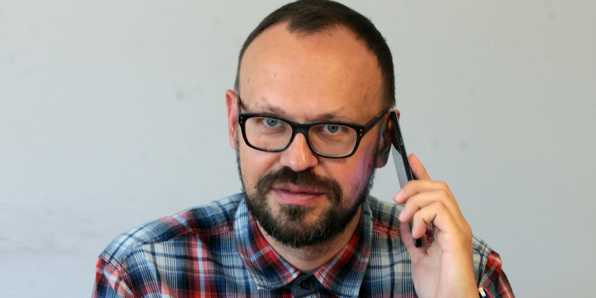 Marcin Głuszek z SKM 28 października dyżurował w gdańskiej redakcji Faktu