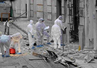 Wybuch bomby w centrum Aten. Policja zdążyła ostrzec mieszkańców