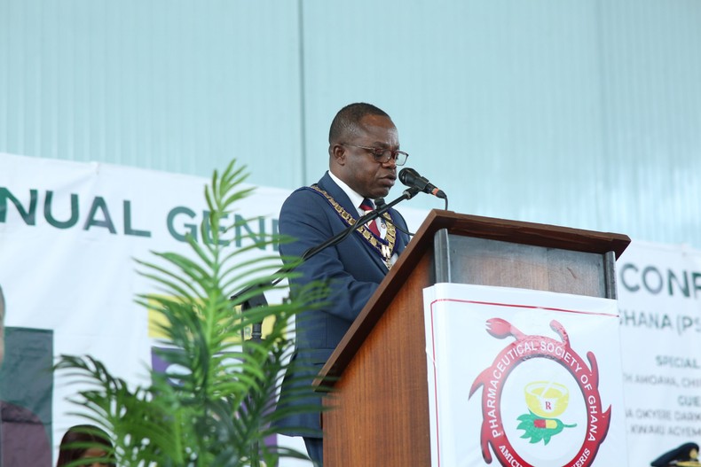 President of the Pharmaceutical Society of Ghana (PSG), Samuel Kow Donkoh