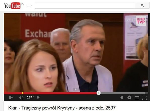 Dramatyczna scena w "Klanie". Tak odejdzie Krystyna Lubicz [WIDEO]