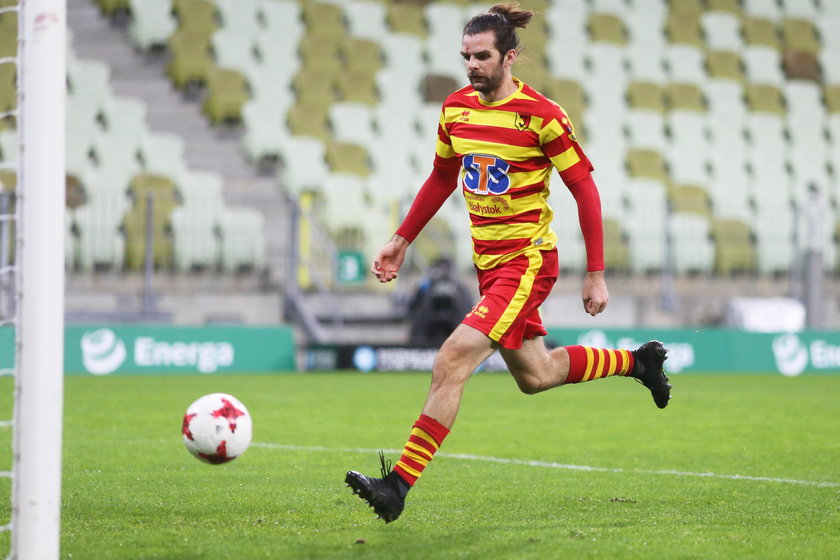 Pilka nozna. Ekstraklasa. Jagiellonia BIalystok - Piast Gliwice. 26.08.2017