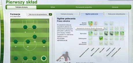 Screen z gry "FIFA Manager 09"