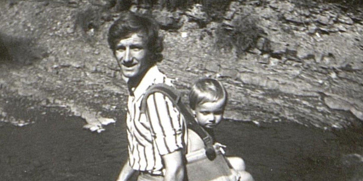 Andrzej Duda ze swoim ojcem