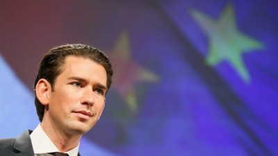 New Austrian Chancellor Sebastian Kurz in Brussels