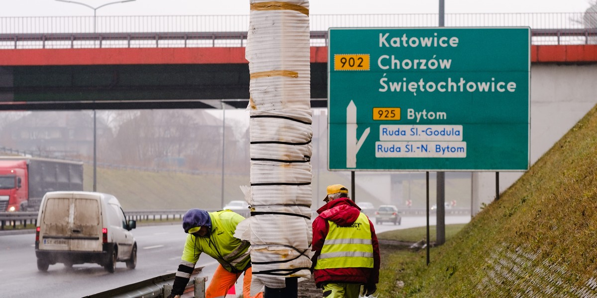 Fotoradar na DTŚ-ce zamontowany w połowie grudnia ub.roku. Wciąż trwają jego testy